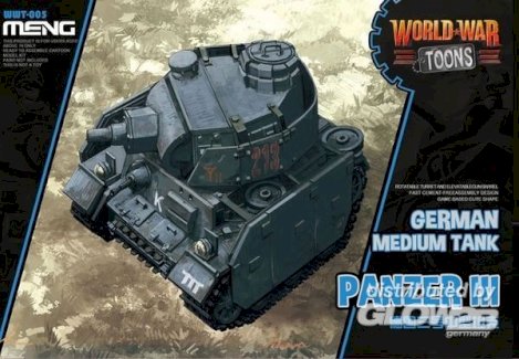 German Medium Tank Panzer III (World War Toons) - Gratisinserat.com