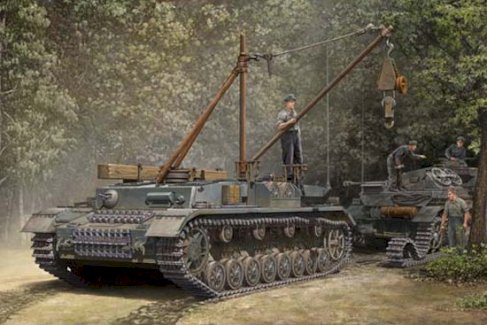German Bergepanzer IV Recovery Vehicle - Gratisinserat.com