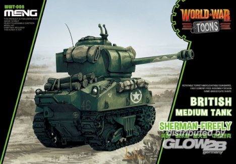 British Medium Tank Sherman-Firefly (Cartoon Model) - Gratisinserat.com