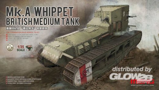 British Medium Tank Mk.A Whippet - Gratisinserat.com