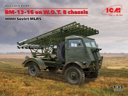 BM-13-16 on W.O.T. 8 chassis, WWII Soviet MLRS - Gratisinserat.com