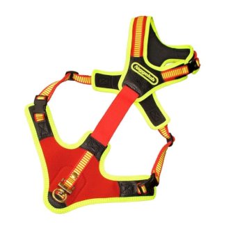 Niggeloh Hundeführgeschirr Follow Trail - Gelb/Rot  M   Grösse: M