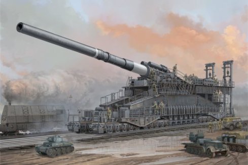 German 80cm K(E) railway gun Dora - Gratisinserat.com