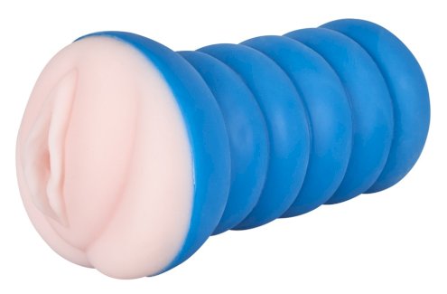 Masturbator ?Soft Vagina? in griffiger flexibler Dose, innen mit Stimulationsnoppen