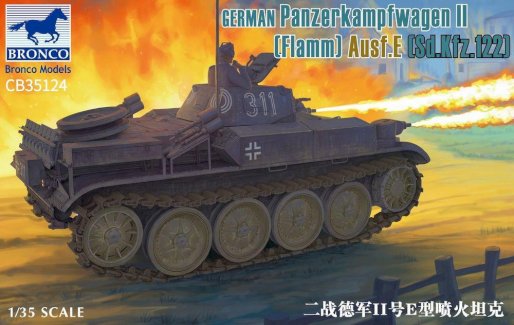 German Panzerkampfwagen II Flamm Ausf. E (Sd.Kfz. 122) - Gratisinserat.com