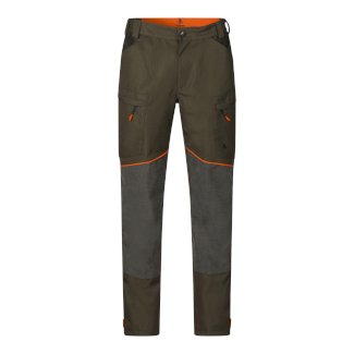 Seeland Venture Hose Pine green/Hi-Vis orange54   Grösse: 54