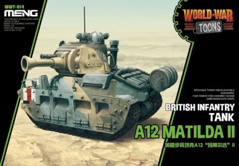 British Infantry Tank A12 Matilda II (CartoonModel) - Gratisinserat.com