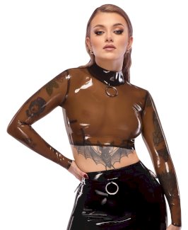 Latex-Shirt mit großem Frontring - Gratisinserat.com