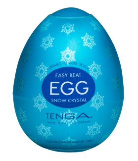Masturbator ?Egg Snow Crystal? mit intensiver Kristall-Stimulationsstruktur - Gratisinserat.com