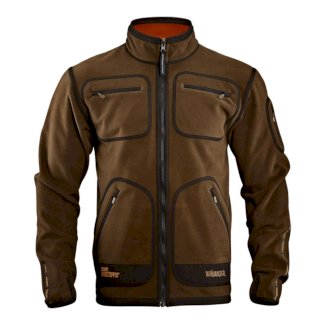 Härkila Fleecejacke Herren Kamko - Grün/Orange Grösse: L