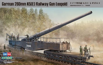 German 280mm K5(E) Railway Gun Leopold - Gratisinserat.com