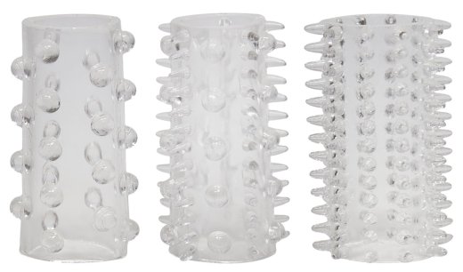 3-teiliges Penismanschetten-Set ?Sleeve Set?