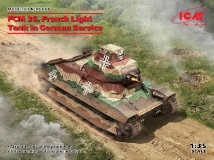 FCM 36, French Light Tank in German Service - Gratisinserat.com