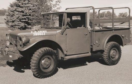 Dodge M-37 3/4 ton 4x4 cargo truck - Gratisinserat.com