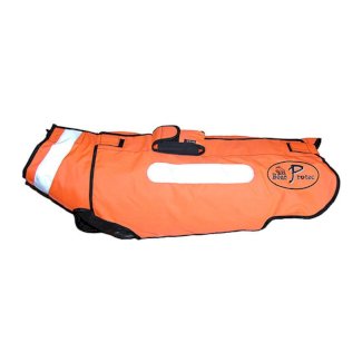Boar Protec Hundeschutzweste - Signalgelb/Orange  M   Grösse: M