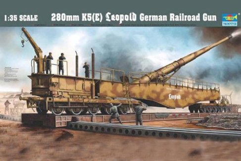 Eisenbahngeschütz Leopold 280mm K5 (E) - Gratisinserat.com