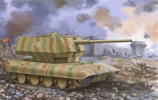 E-100 Flakpanzer w/12.8cm Flak 40 - Gratisinserat.com