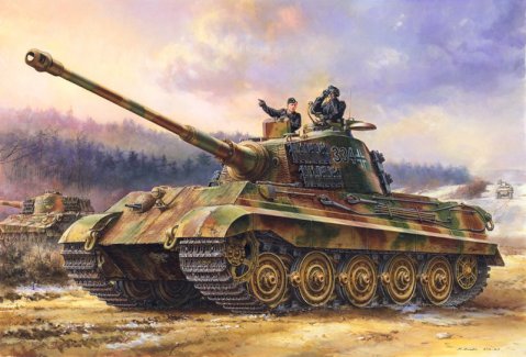 German Heavy Tank Sd.Kfz.182 King Tiger (Henschel Turret) - Gratisinserat.com