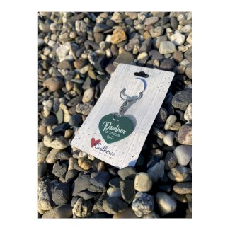 Souldogs Hundemarke Pawtner in Crime Dunkelgrün