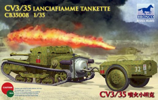 CV L3/35 Lanciafiamme Tankette - Gratisinserat.com