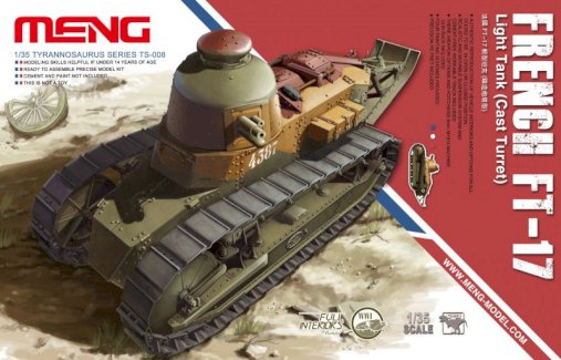 French FT-17 Light Tank(Cast Turret) - Gratisinserat.com