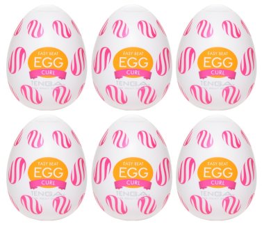 Masturbator ?Egg Curl? mit gerippter Spiralkugel-Stimulationsstruktur - Gratisinserat.com