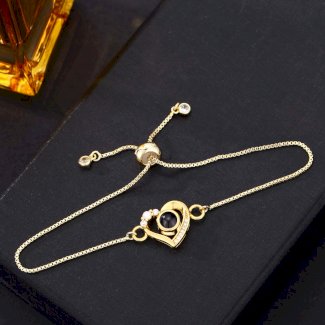 Foto Projektion Armband mit Bild im Stein - Herz