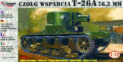 Leichter Panzer T-26 A 76,2 mm
