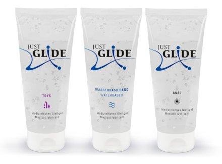 3-teiliges Gleitgel-Set ?Just Glide?